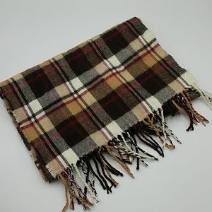 Plaid Winter Scarf